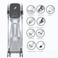 9 in 1 Hydra Star Aqua Facial Care Machine Bubble Oxygen Water Peeling Cleanse Firming Blackhead Dirt Removal Beauty Spa Device