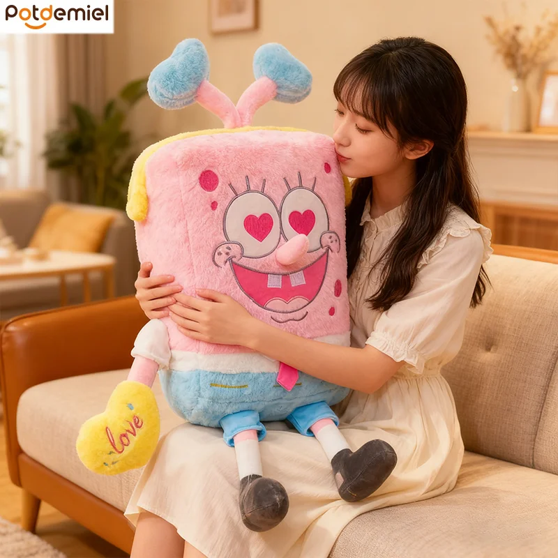 

Губка Боб Патрик Стар плюшевые куклы комфортная мягкая декоративная подушка диванная подушка плюшевые игрушки украшения на Хэллоуин подарок на день рождения