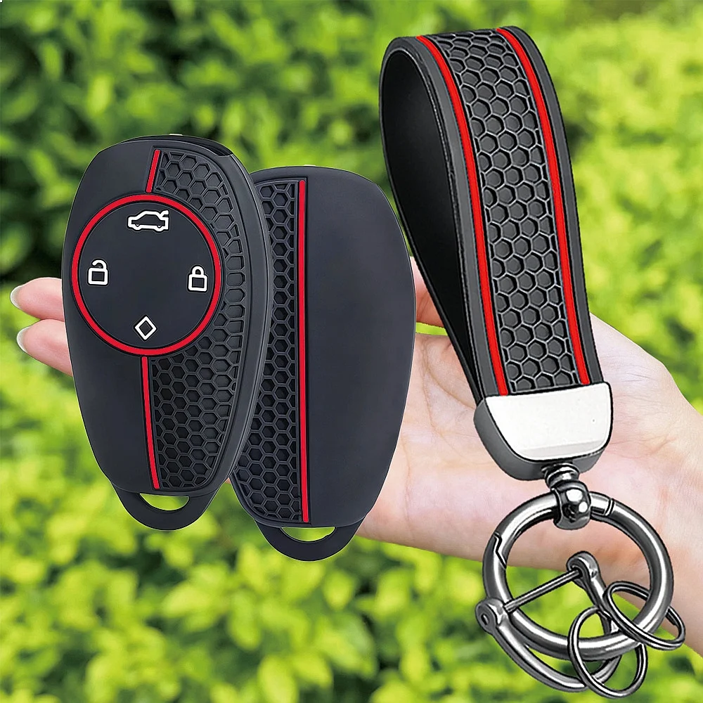 Silicone Remote Car Key Case Holder Key Cover Shell For Leapmotor Zero Run T03 C11 S01 C01 Auto Key Fob Cover