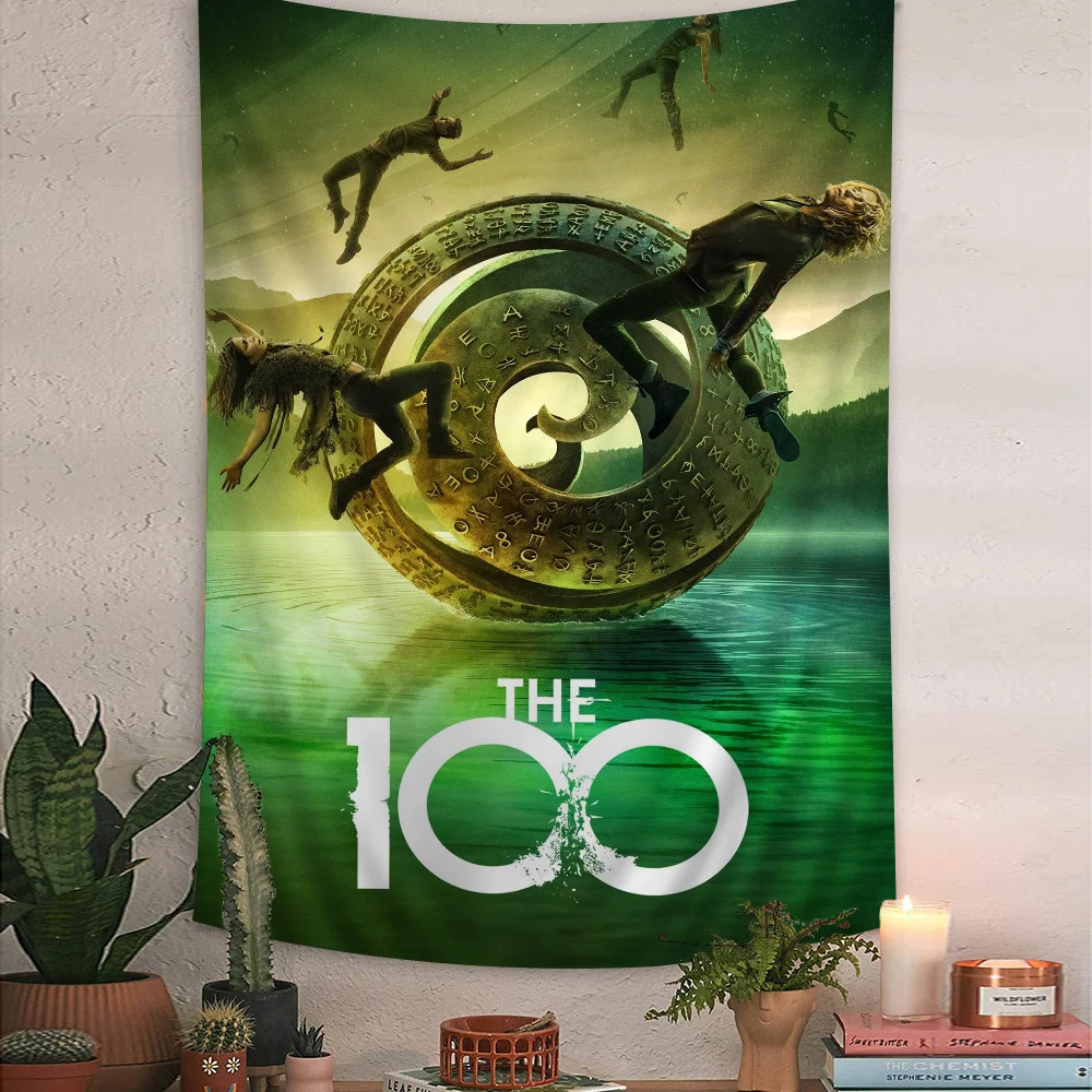

The 100 Tv Series Tapestry Art Printing Bohemian Wall Tapestries Mandala Decor Blanket