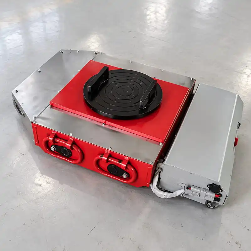 Machinery Skate Dolly Steady Motion Cargo Skate Dolly Customized Steel Frame Heavy Cargo Roller Dolly Remote Operated
