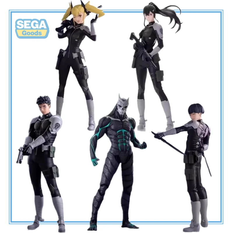 SEGA Genuine Kaiju No.8 Anime Figure Action Toys for Boys Girls Kids Christmas Gift Collectible Model Ornaments