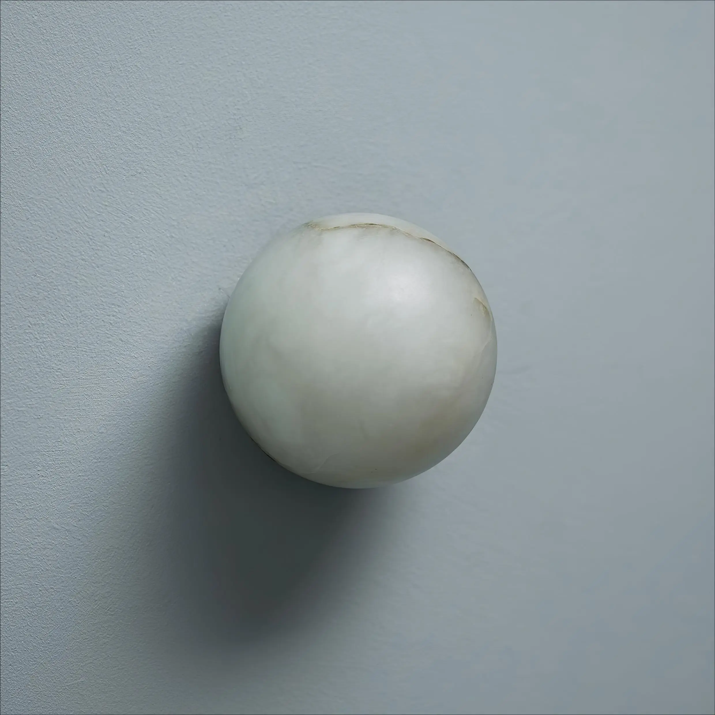 Spanish Snowflake Marble LED Wall Sconce Minimalist Modern Round-shaped Warm TV Backdrop Bedroom Bedside Exuding Understated