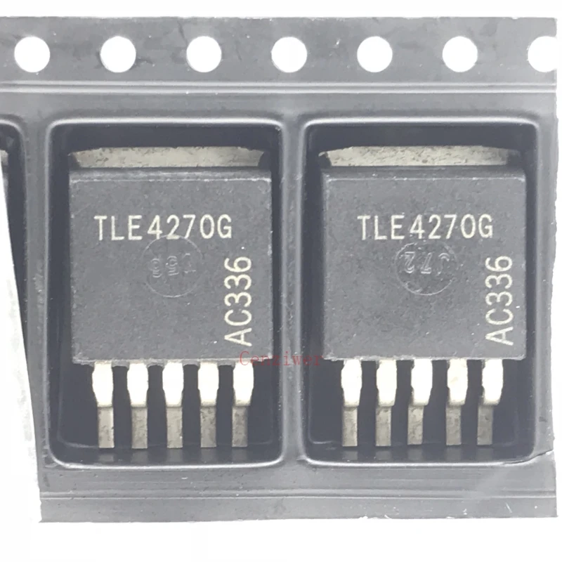 TLE4270G TO-263 Chip LDO Linear Voltage Stabilizer Low Voltage Differential Automotive Computer Board IC