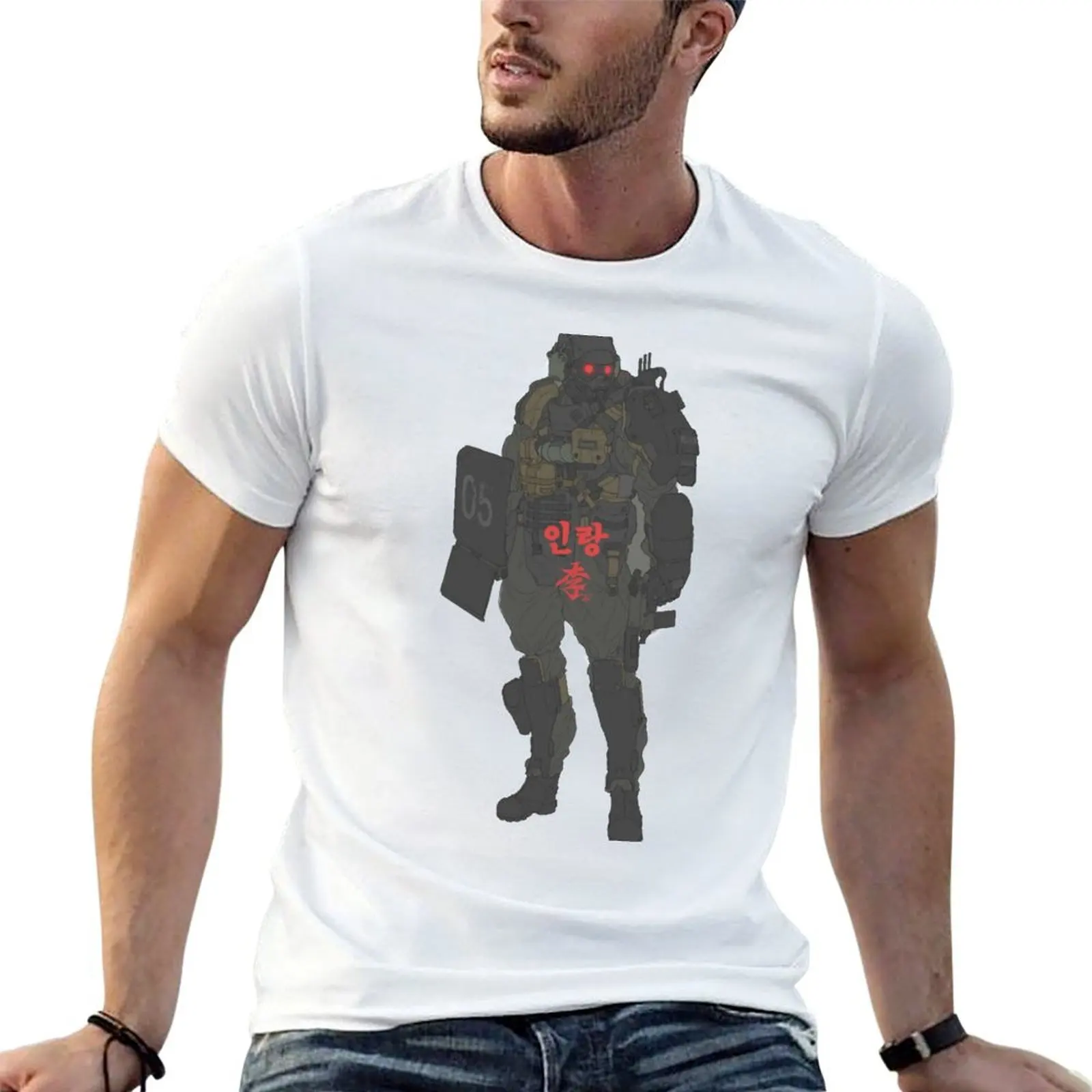 

man t Roh Jin Brigade t shirt for for t Wolf shirts graphic shirts anime vintage man for man T-Shirt