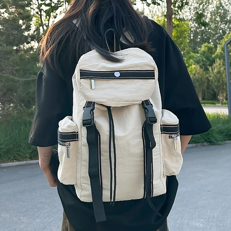 

Рюкзак для фитнеса на шнурке, большой рюкзак для хранения, путешествия, кемпинга, поездок на работу, сумка для покупок, мужская и женская школьная сумка для ноутбука