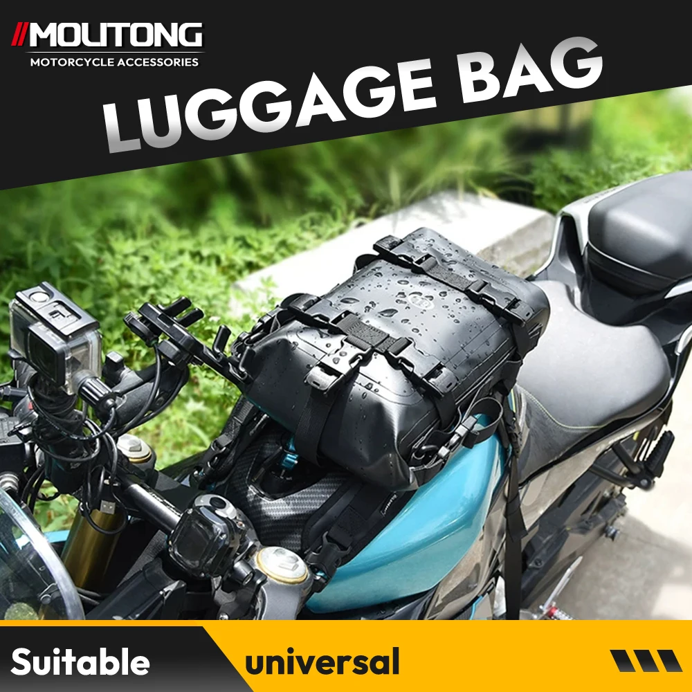 Universal Motorcycle Waterproof Fuel Tank Bag Multifunctional Hanging Bag Outdoor First Aid Pouch Touring Equipment
