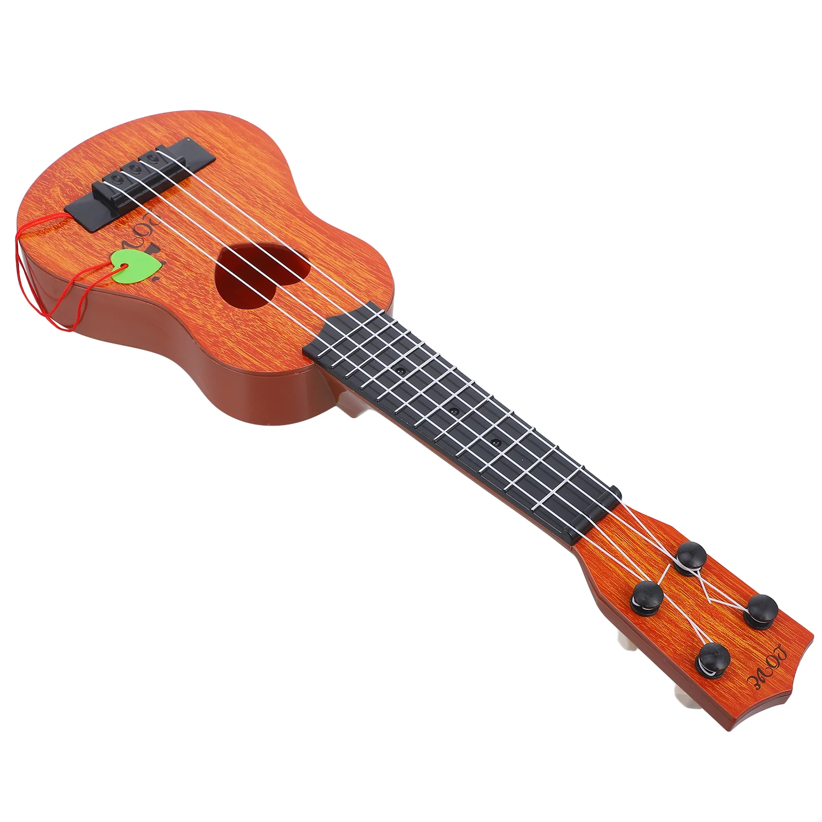 Ukulele classique en bois orange pour enfants, jouet, guitares, cadeau musical