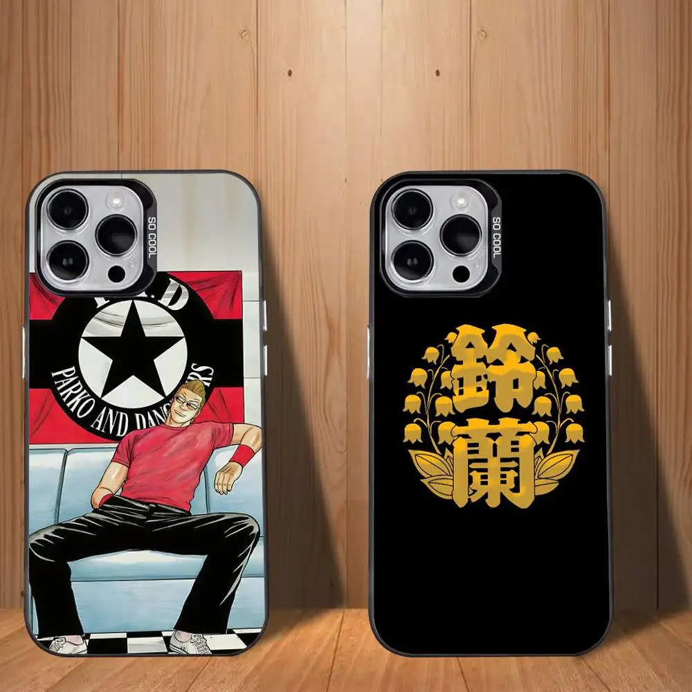 

W-Worst Crows-S Z-Zero Phone Case For iPhone 17,16,15,14,13,12,11,Mini,Pro,SE,MAX White Matte Shockproof Cover