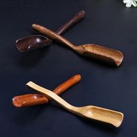 High Quality Portable Tea Scoop Chinese Retro Style Natural Bamboo Teaspoon Spoon Accessories Kongfu Tea Delicate Tea Shovel