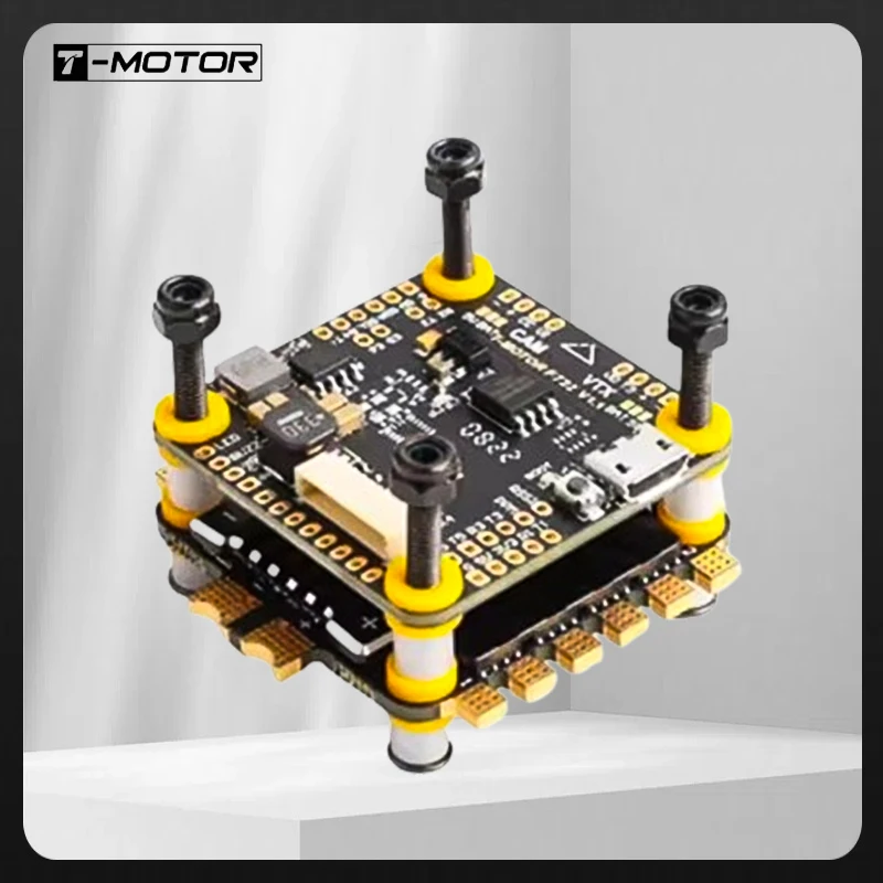Контроллер полета T-MOTOR F7 HD Stack F7 722 HD W/BMI270 swF55A Pro II 3-6S 4in1 Blheli_32 Бесщеточный ESC для гоночного дрона RC FPV