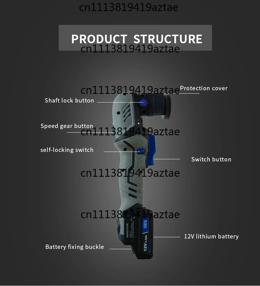 Car Detailing Nano Polisher Cordless Car Polisher 12v Battery Car Polisher Machine