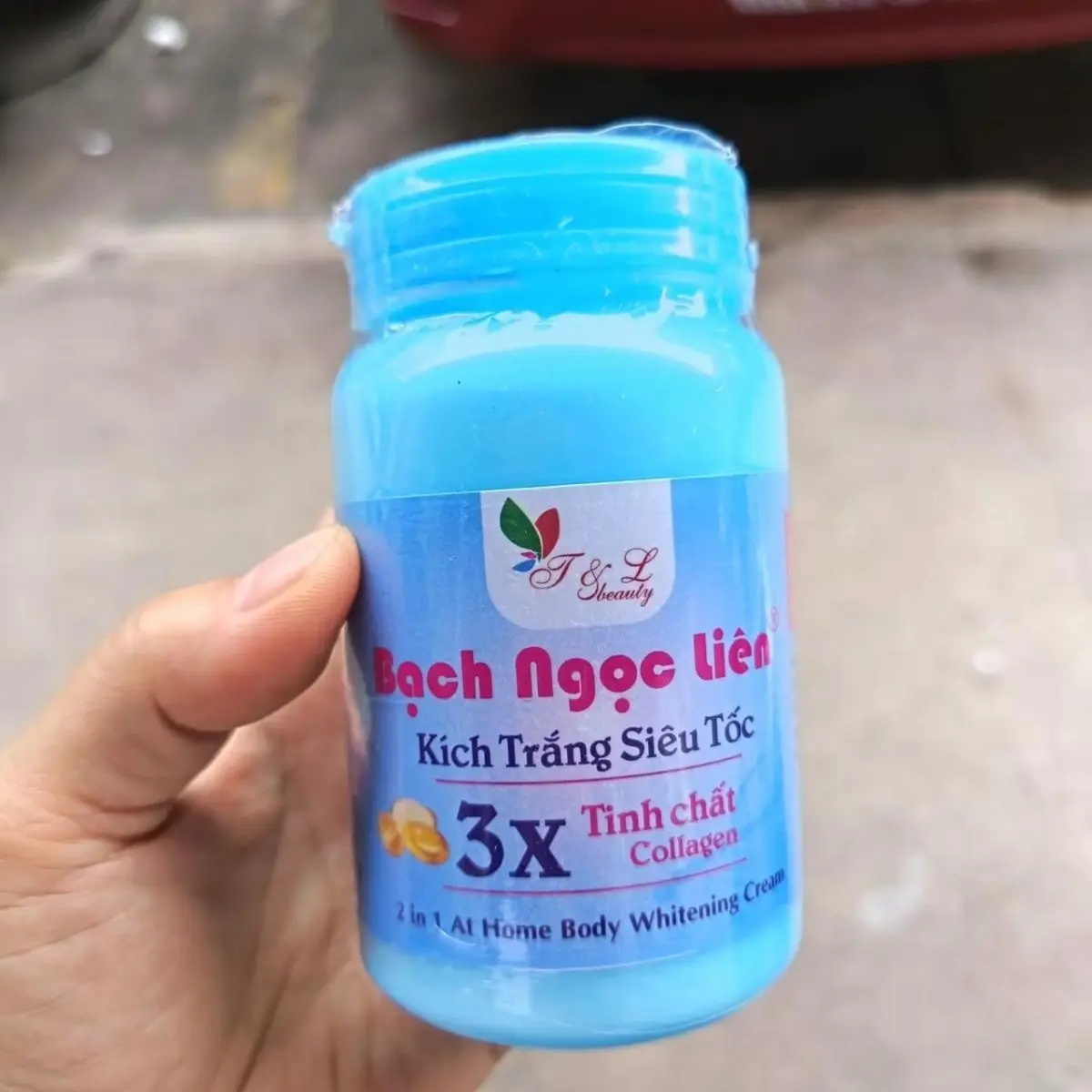 Bach Ngoc Lien Skin Brightening Body Cream 200g - Vietnamese Hydrating Lotion for Even Tone