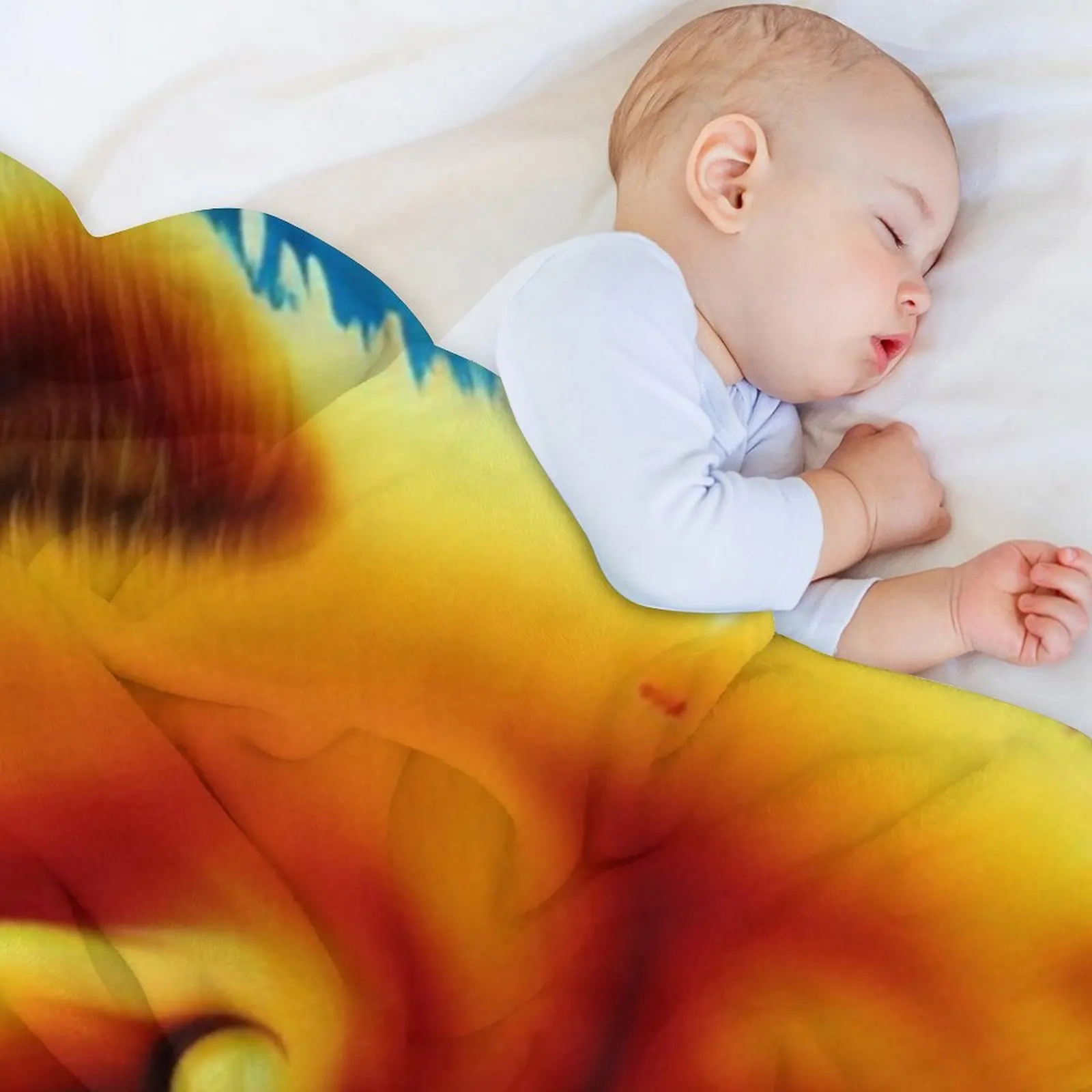 تشاو تشاو الفن رمي بطانية الأرائك الزخرفية زينة عيد الميلاد السرير الأربعاء البطانيات #5