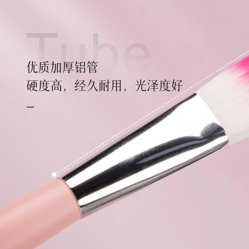 แปรงแต่งหน้าเดี่ยวสำหรับผู้เริ่มต้น แปรงปัดแก้ม แปรงแป้ง แปรงรองพื้น แปรงซ่อมแซม แปรงรองพื้นแบบแบน แปรงเครื่องมือ