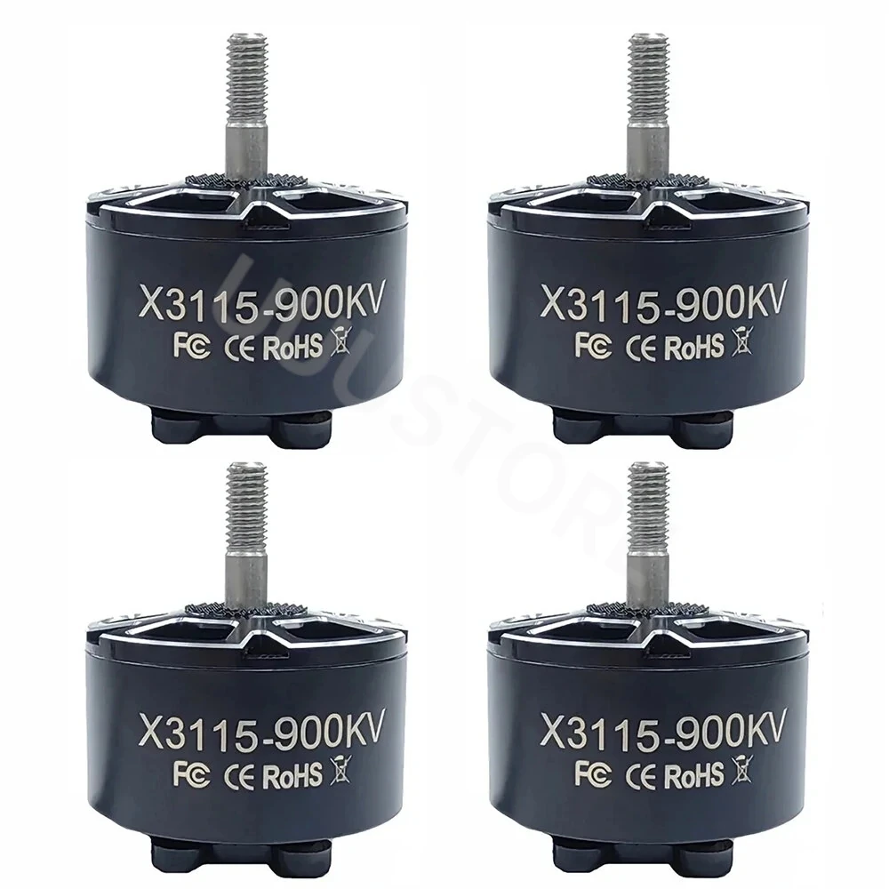 

4PCS FPVKING X3115 3115 900KV 1050KV 1200KV 6S Brushless Motor for 8 Inch 9 Inch 10Inch Long Range Cinelifter RC Drone