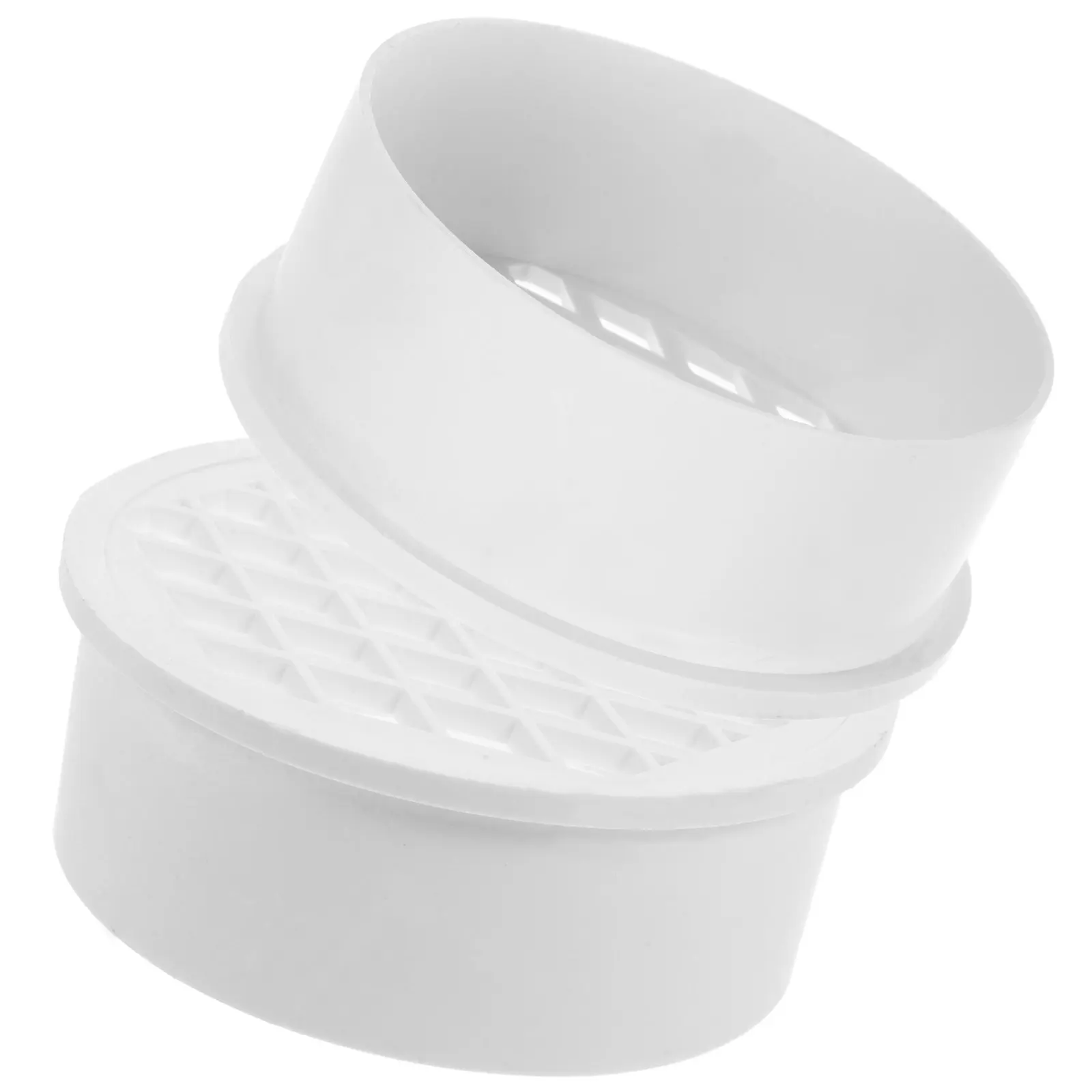 

2Pcs Heavy Duty PVC Floor Drain Cover Insert Design Drainage Removable Floor Strainer for Tile Marble Flooring