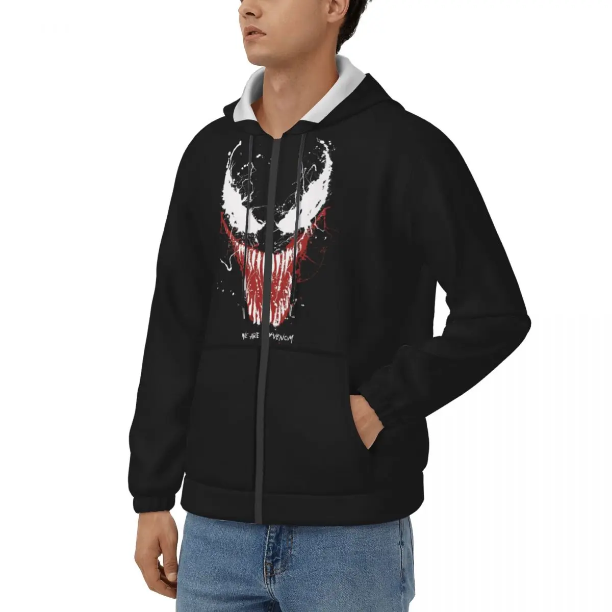 Simple Men's Hoodie Marvel Venom Film Clothing  Awesome Hoodies Birthday Present