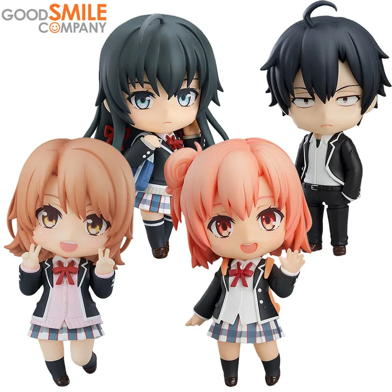 

In Stock Good Smile Company Genuine Nendoroid My Teen Romantic Comedy SNAFU Climax Anime Character Kids Gift Action Toys Model