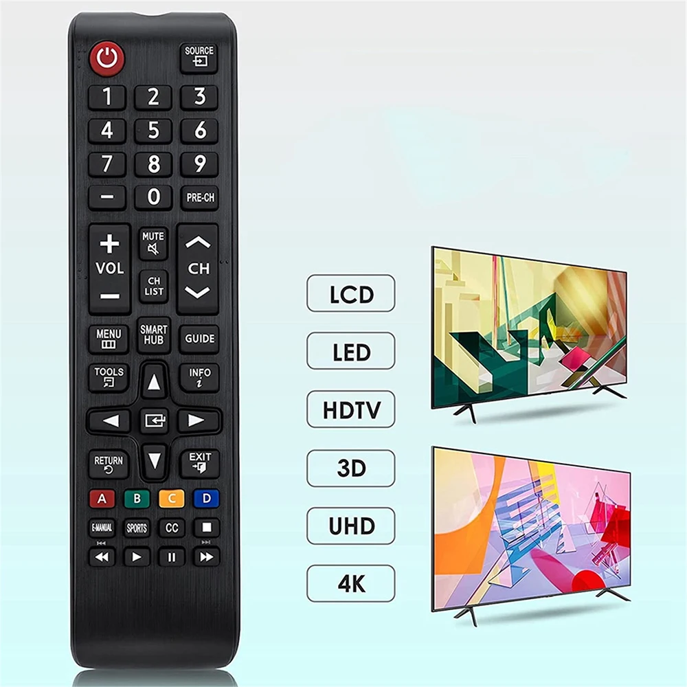 New BN59-01199F Universal Remote Control For Samsung SMART TV UN32J4500AFXZA UN50J6200AFXZA UN65JU640DAFXZA UN48JU6400FXZA