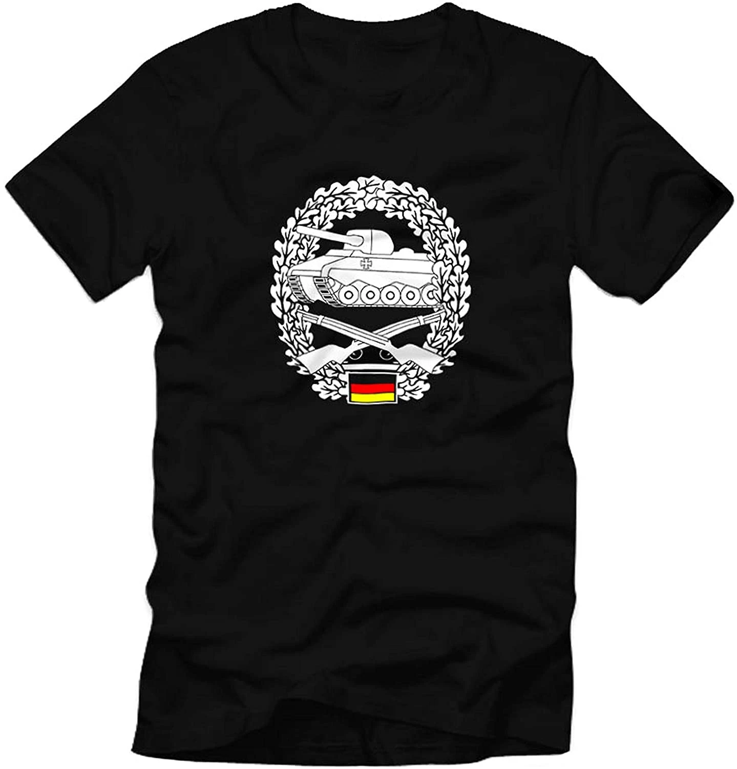 

Dran Drauf Drüber German Armed Forces Panzergrenadier Badge T-Shirt. Premium Cotton Short Sleeve O-Neck Mens T Shirt New S-3XL