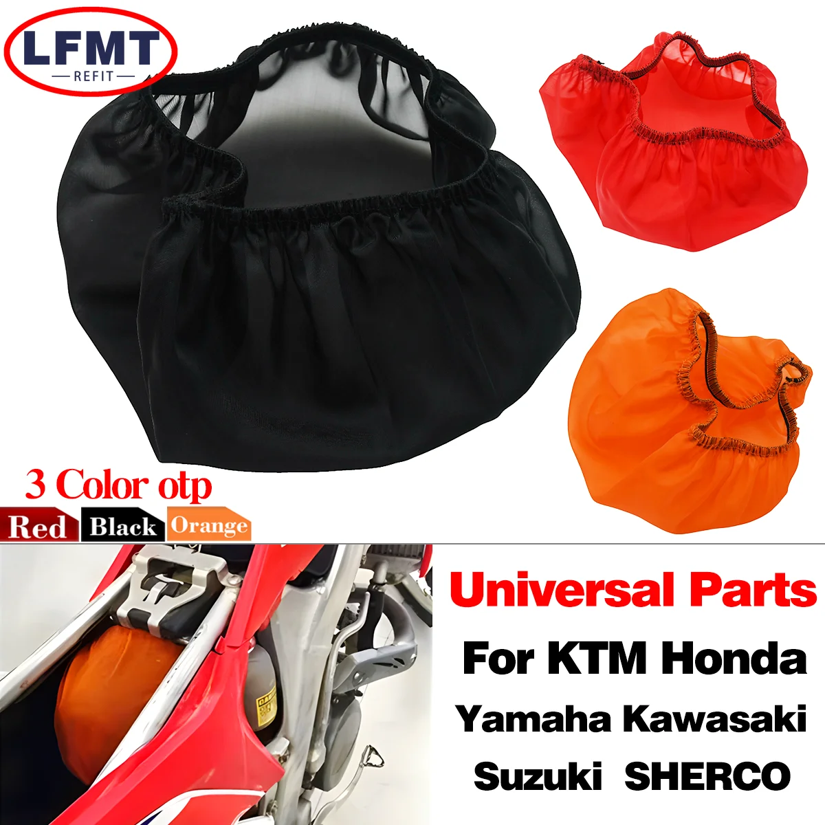 

Motorcycle Air Filter Cover Dust Sand Cover Engine Cleaning Protector For KTM Honda Yamaha YZ Kawasaki Motocross Universal Parts
