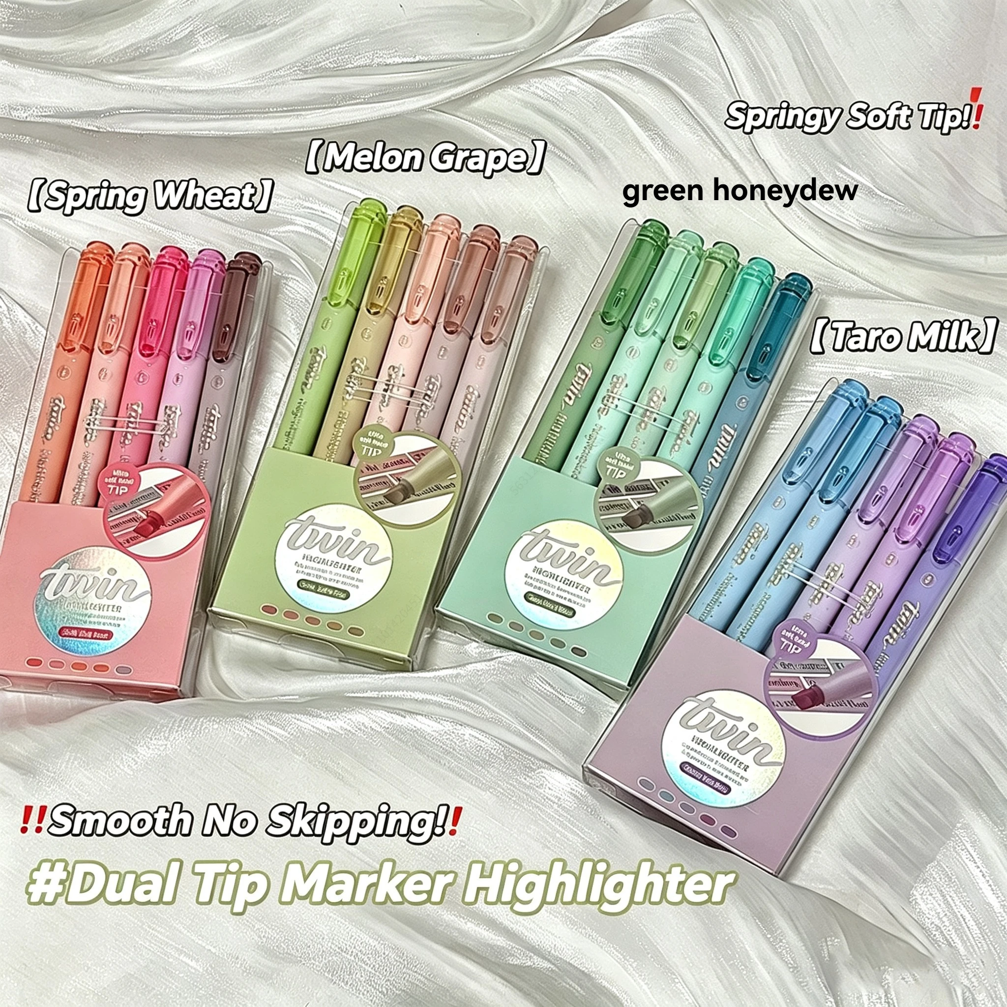Rotulador Pastel de Doble Punt - Pastel Highlighter Set Double Ended reseña y precio