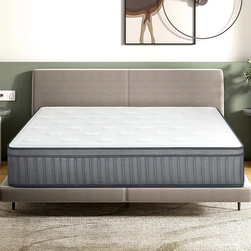 

14 inch orthopedic factory extra large size pocket spring mattress