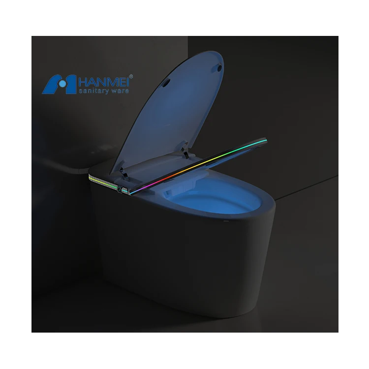 

Colorful Ceramic White Build In Tank Intelligent Wc Bidet Toilet Electronic