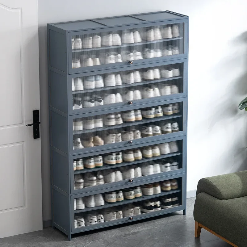 

Durable Shoe cabinet door, household door, shoe rack, multi-layer simple and large-capacity storage, indoor entry, dormitory