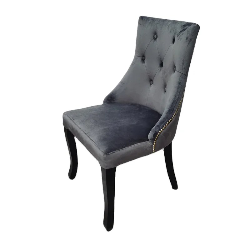 #Upholstered Restaurant Kitchen Dining Simple Concise Dining Solid Wood Chair for Dining Room Furniture