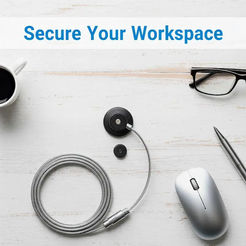Reliable Notebook Security with Anti-theft Round Tablet Lock and Phone External Laptop Keyhole
