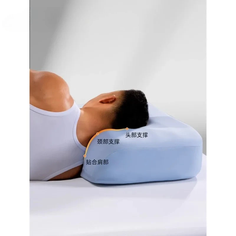 Afbeelding 3: Hoog kussen fitness speciaal geheugen katoen ondersteuning schouder- en nekhoogte verhoging