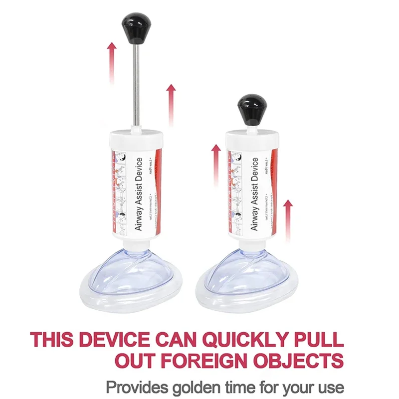 Imagem -03 - Dispositivo de Asfixia Chokingemergency Life Saving Sucção Vac Dispositivo Anti-choke Kit de Primeiros Socorros para Crianças Atualização