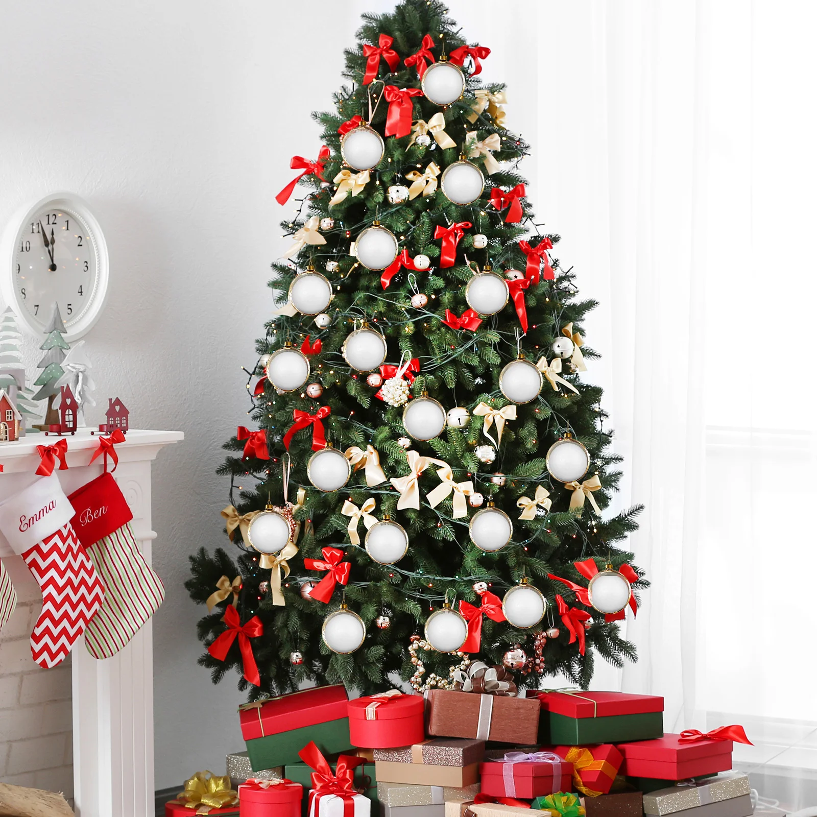 

10Pcs 6cm Polystyrene Craft Balls White Solid Spheres for Xmas Ornaments and Party Decor Polystyrene Balls Craft Ball