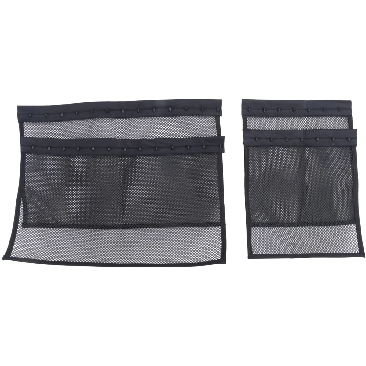 SLQZT 4PCS Length N Lock Hair Stretcher, Curling Ring, Curling Net Stretcher Mesh Wrap to Prevent Shrinkage (7In+13In)