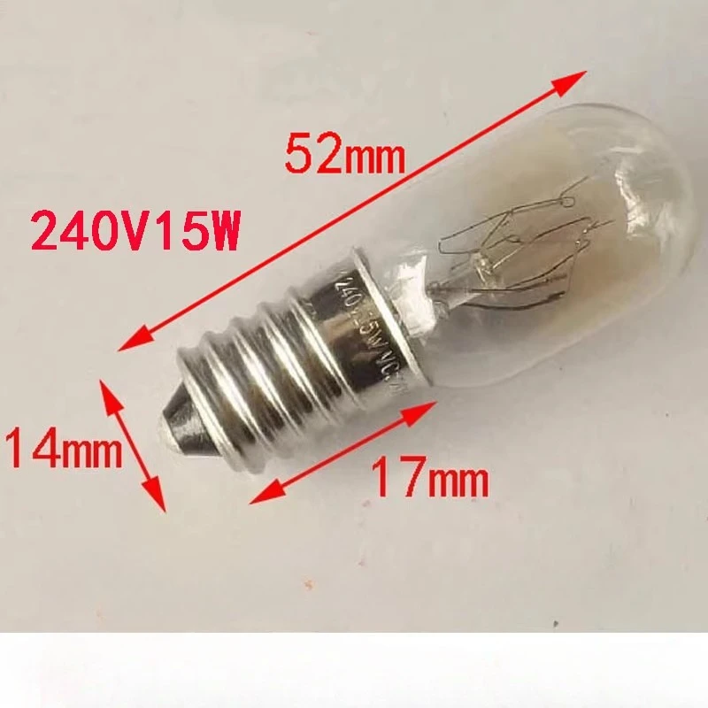 For Haier home refrigerator refrigerator temperature controller E14 light 15W lighting bulb special accessories