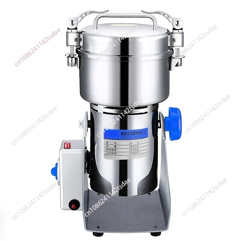 Household 304 Stainless Steel Electric Grinder for Grain and Seasonings