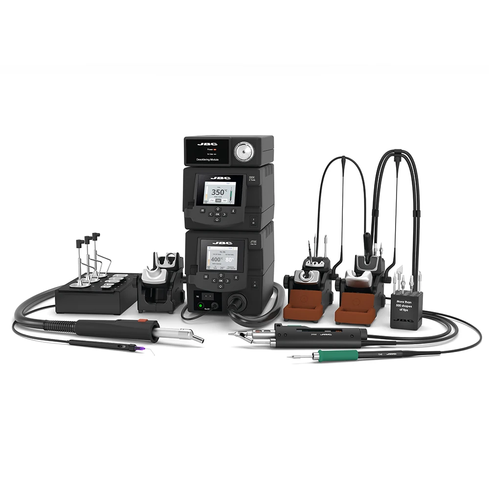 JBC  RMSE-2QF 4-Tool Complete Soldering Station 230V With DR560-A JBC Rework Equipment original