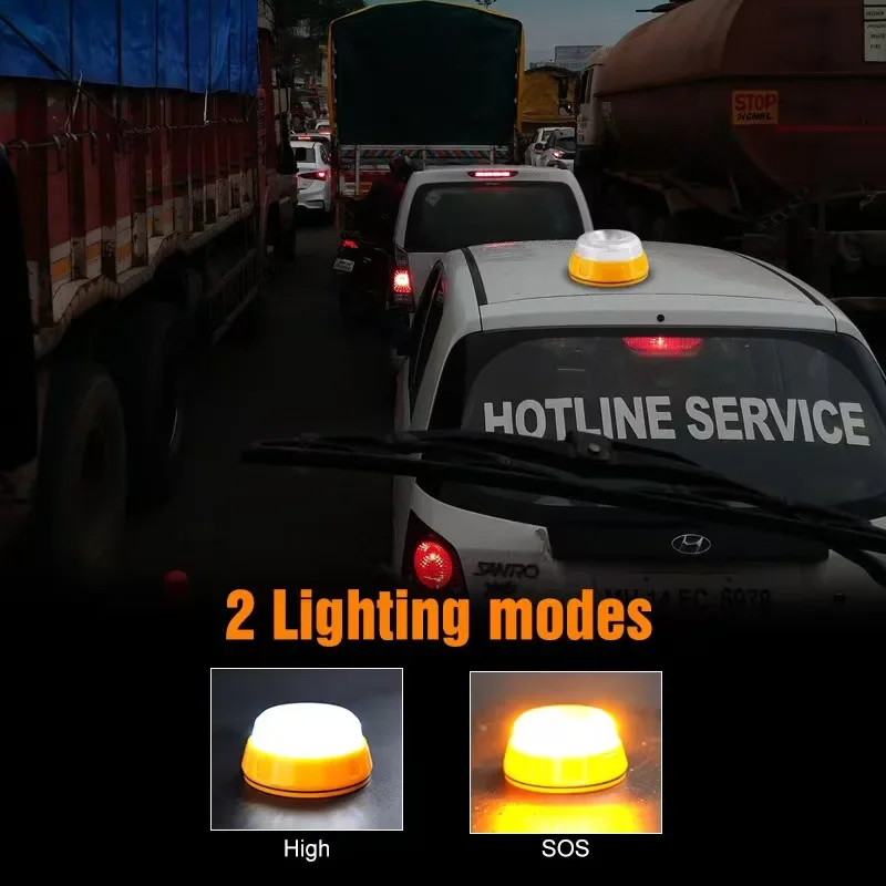 

Car Emergency Warning Light Portable Led Emergency Camping Lights Stroboscopic Road Accident Lights Emergency Safety Accessories