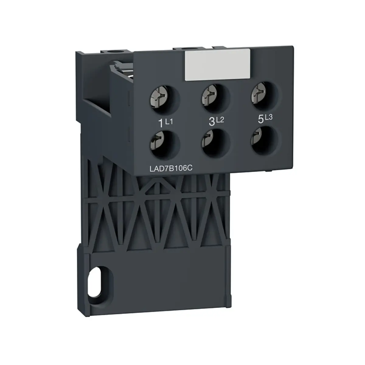 

LAD7B106C LAD7B106 Adapter terminal block, for separate mounting of LRD01-D35 LR3D01-D35