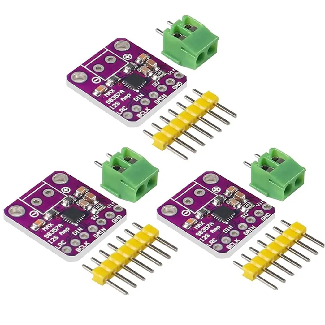 MAX98357 I2S 3W Audio Amplifier Board DAC Decoder Breakout Module Class D Filterless Audio AMP Board