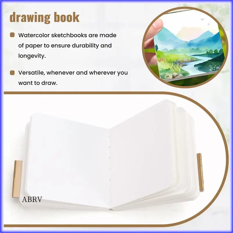 

Highly Recommended-2Pcs Pocketartist Watercolor Travel Set Paint Palette Travel Kit Watercolor Walnut Palette Travel Watercolor