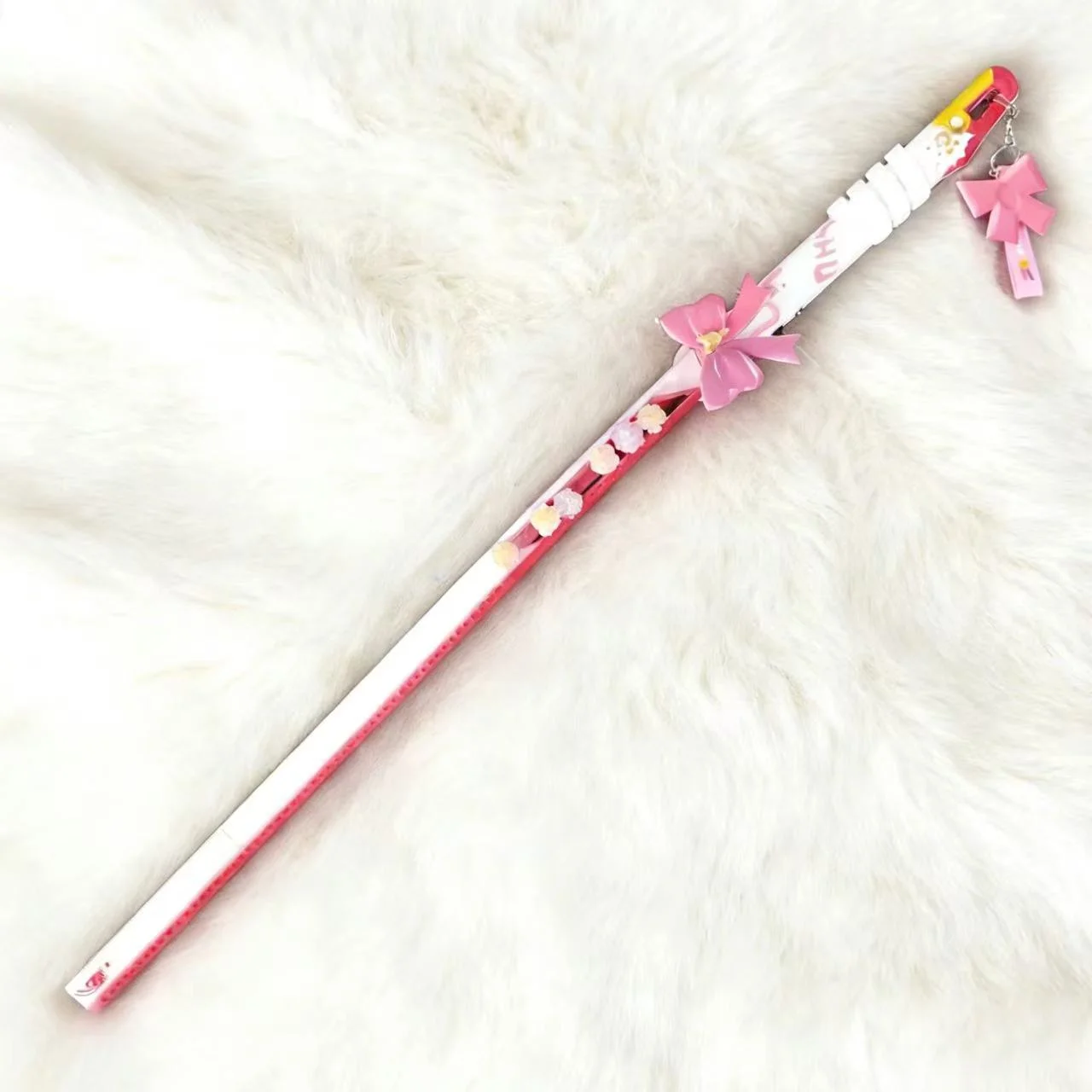 Evanescia Luminous Ruler Knife Weapons Game Honkai Star Rail Cosplay Prop For Halloween Christmas Fancy Party Costume Accessory