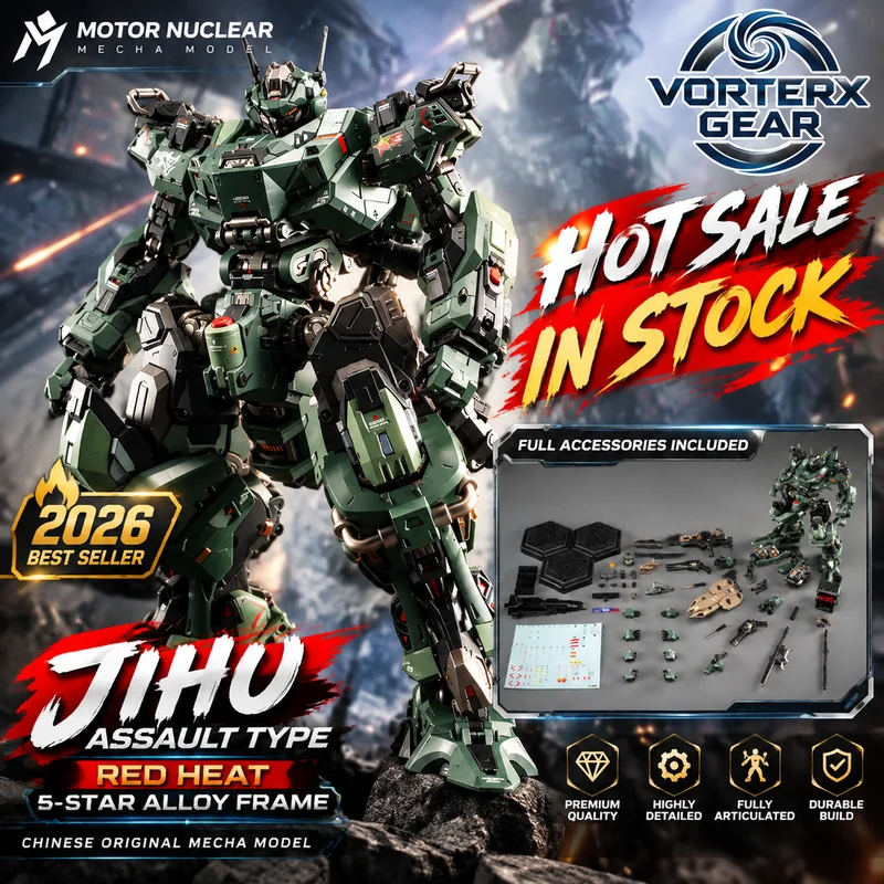 【In Stock】New Hot Motor Nuclear Mnp Jihu 2 Type 65 Cr02 Loyal Brave Assault Mecha Mg Assembly Kit Alloy Action Figure Toy Gift