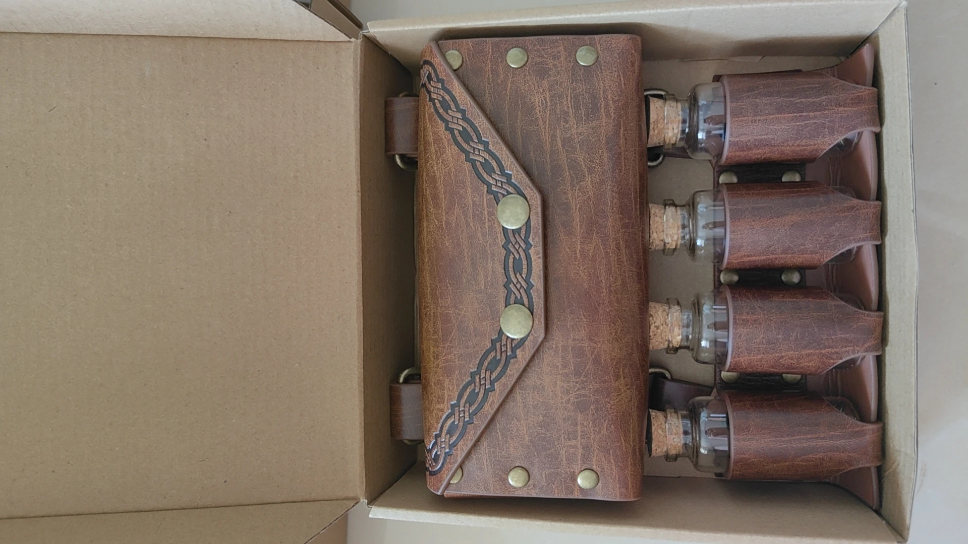 Middeleeuwse Cosplay Riem Heuptas Renaissance Stoomglas Magische Fles Set Cosplay Prop Halloween Retro Jurk Riem Cosplay