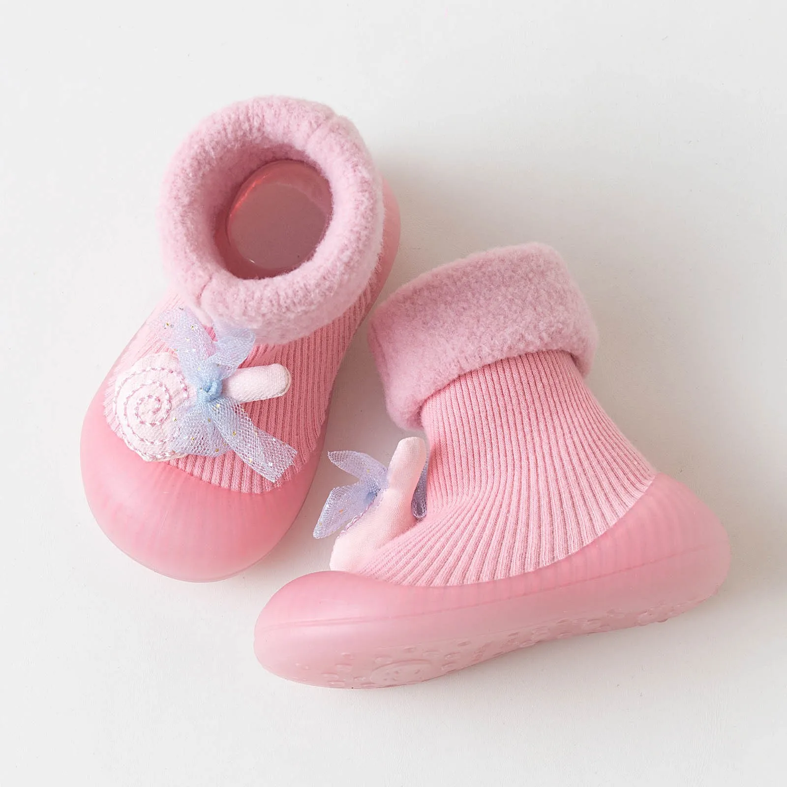 

Резиновые сапоги для малышей, хлопковые нескользящие напольные носки для новорожденных девочек, резиновая обувь для маленьких мальчиков 0–3 месяцев, обувь для маленьких мальчиков