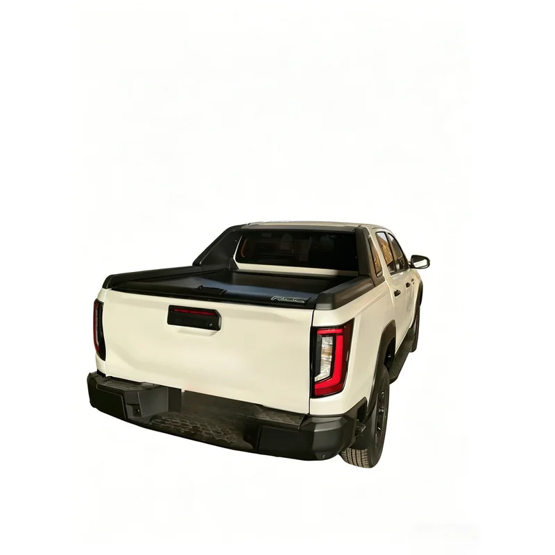 Pinnacle New Electric Aluminum Hard Roller Shutter Locking Retractable Truck Bed Cover for Pickup 4x4 Off-Road