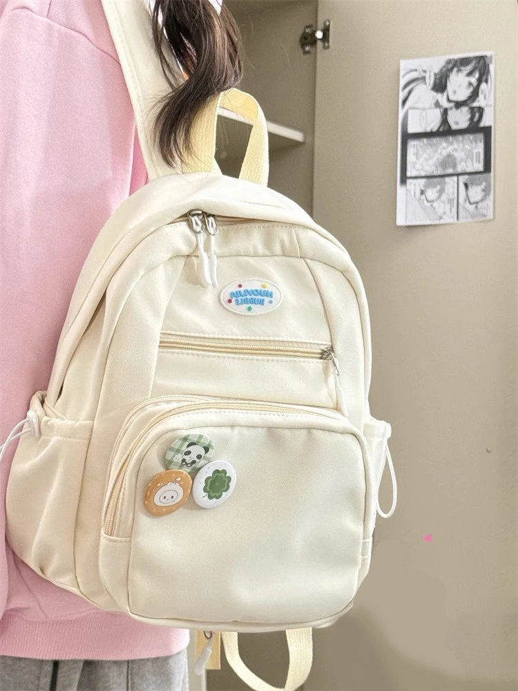 

Jin Gu Large Capaci Bapa for Girls Detachable Pain Layer Double oulder Bag Korean Sle Soft Nylon Casual Bag