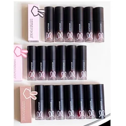HYNTOOR Hi Sweeties Hey Cool Series Lip Mud Bare Pink Browny Nude Subvert Color Velvet Matte Lip Tint Velvet Liquid Lipstick
